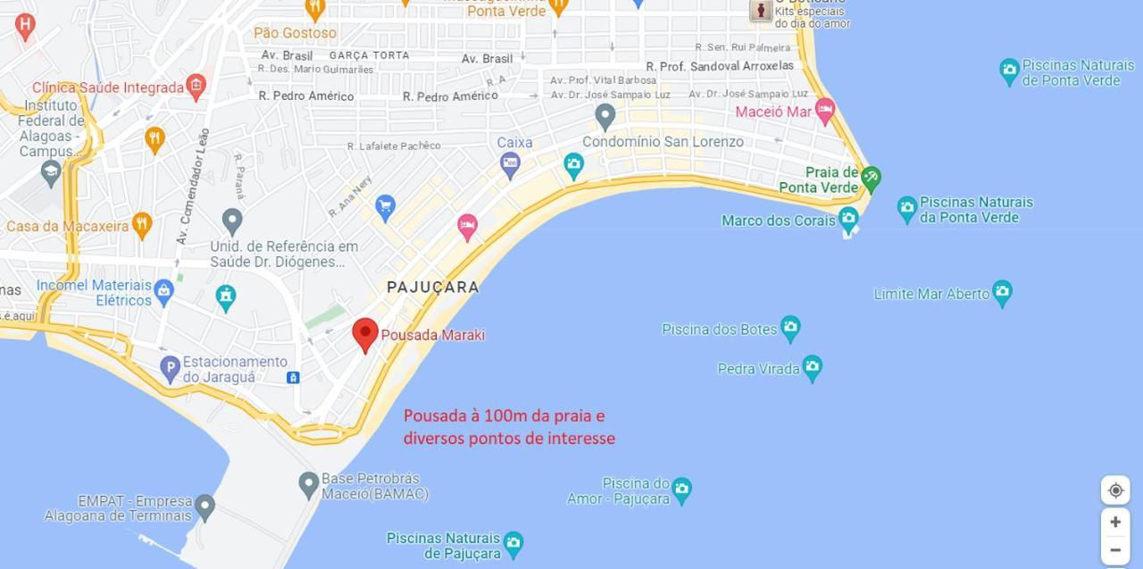 Pousada Maraki Maceió Eksteriør billede